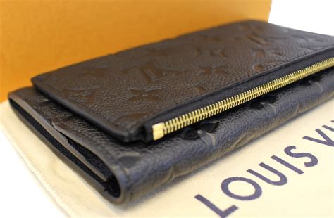 louis vuitton leather wallet